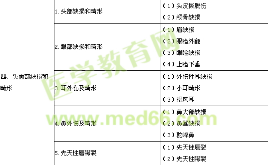 2013年整形外科學(xué)專業(yè)實(shí)踐能力考試大綱