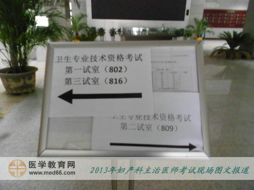 2013年婦產科主治醫(yī)師考試現場報道