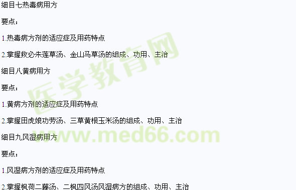 2013年中醫(yī)（狀醫(yī)）執(zhí)業(yè)醫(yī)師壯醫(yī)方劑學(xué)（師承與確有專(zhuān)長(zhǎng)）