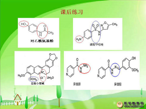 執(zhí)業(yè)藥師藥物化學(xué)官能團(tuán)-記憶技巧