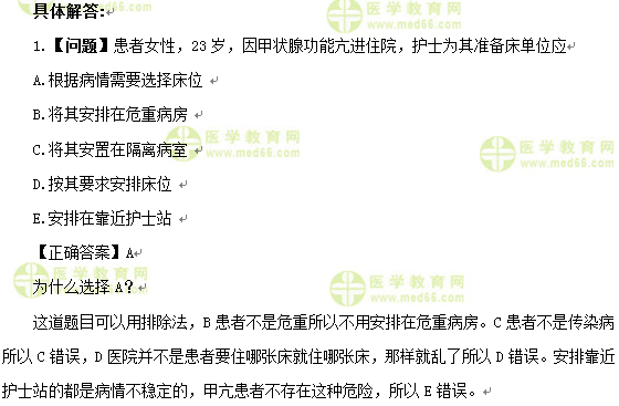 護(hù)士執(zhí)業(yè)資格考試:《答疑周刊》2017年第7期