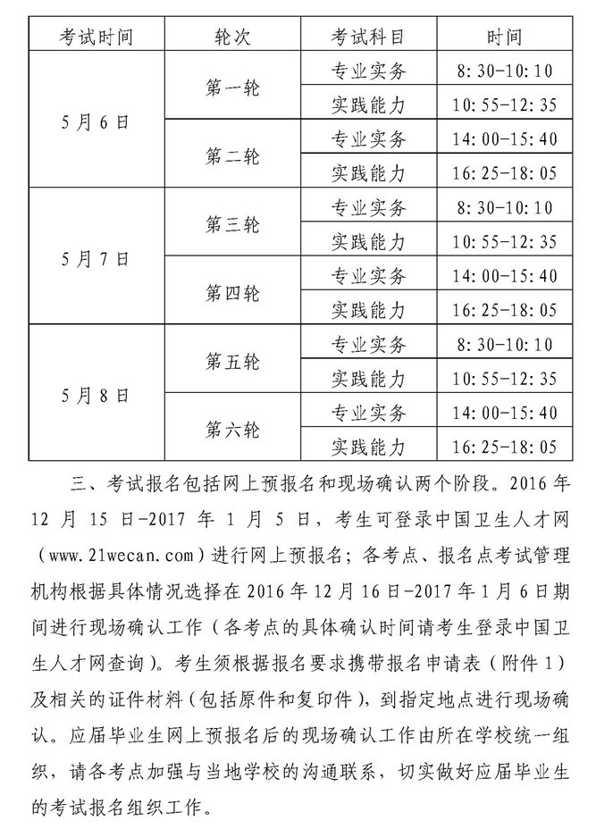 安徽省2017年護(hù)士執(zhí)業(yè)資格考試考務(wù)工作安排通知