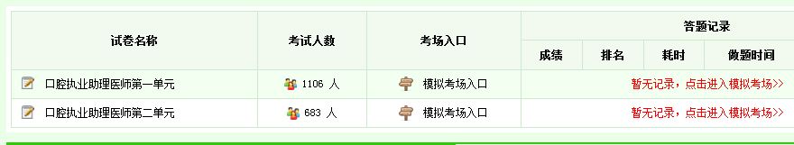 2017年口腔助理醫(yī)師考試模擬題庫哪里有？