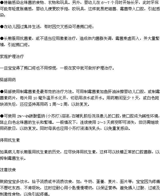 鵝口瘡