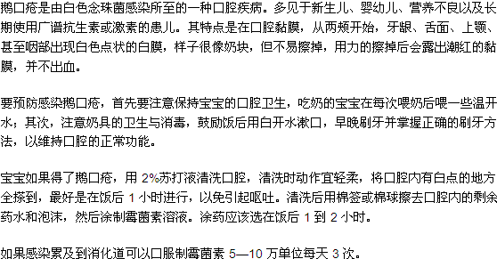 鵝口瘡