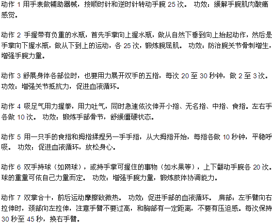 鼠標手