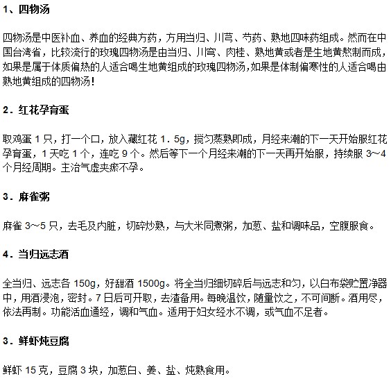 女性必知的有效防護調理宮寒的食療偏方