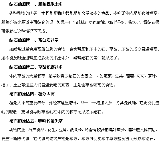 脂肪攝入太多也會導(dǎo)致結(jié)石？