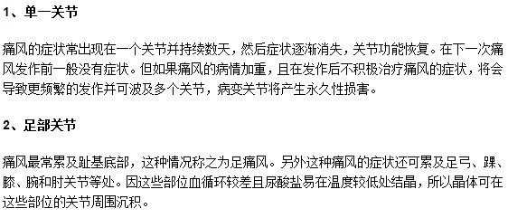 你知道痛風(fēng)疾病一般好發(fā)于哪些部位嗎？
