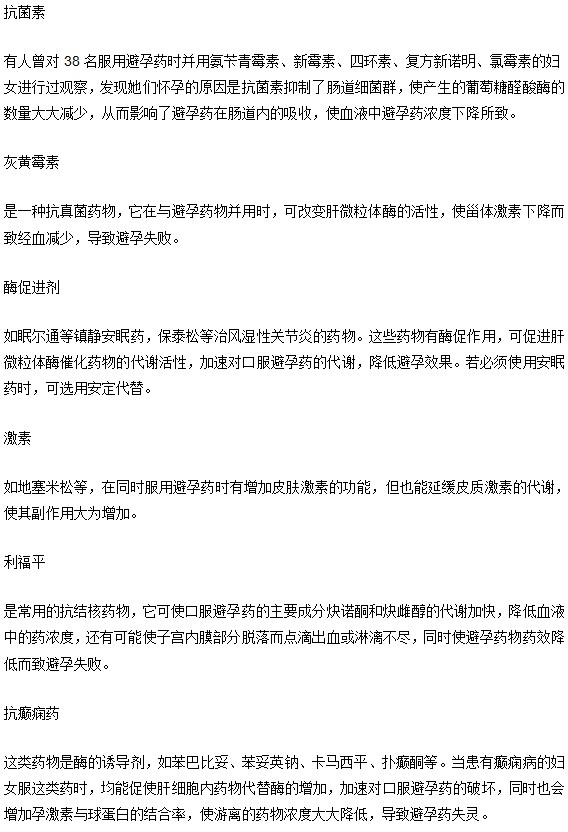 為何服用避孕藥也會懷孕