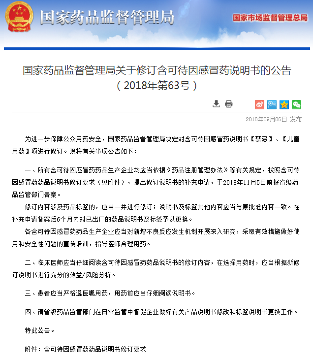 .少年禁止服用可待因，還有這些中成藥需要注意