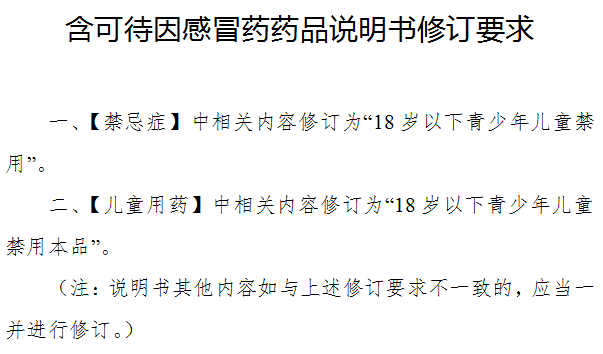 .少年禁止服用可待因，還有這些中成藥需要注意
