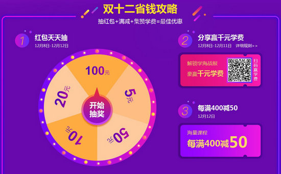 爽十二活動(dòng) 執(zhí)業(yè)藥師課程能省多少錢(qián)？