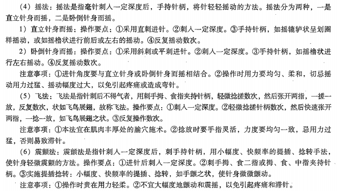 毫針行針手法—中醫(yī)醫(yī)術(shù)確有專長