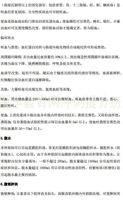 2019年臨床執(zhí)業(yè)醫(yī)師“實踐綜合”歷年必考的14個知識點梳理！