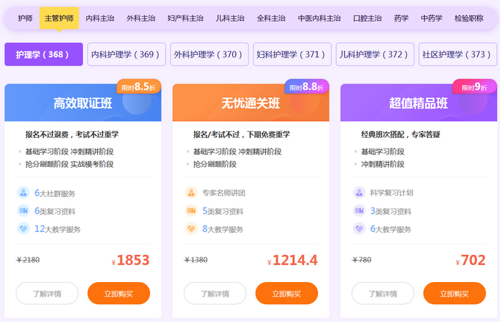 2019主管護師查成績期福利來襲！
