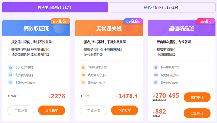 2019外科主治醫(yī)師查成績期福利來襲！