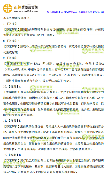 2019年臨床執(zhí)業(yè)醫(yī)師高頻試題 第一單元 150題！答案解析！