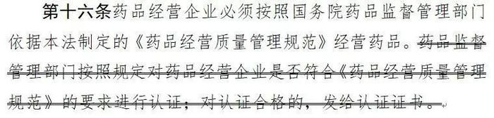 官方蓋章：定了，GSP/ GMP 認(rèn)證取消！
