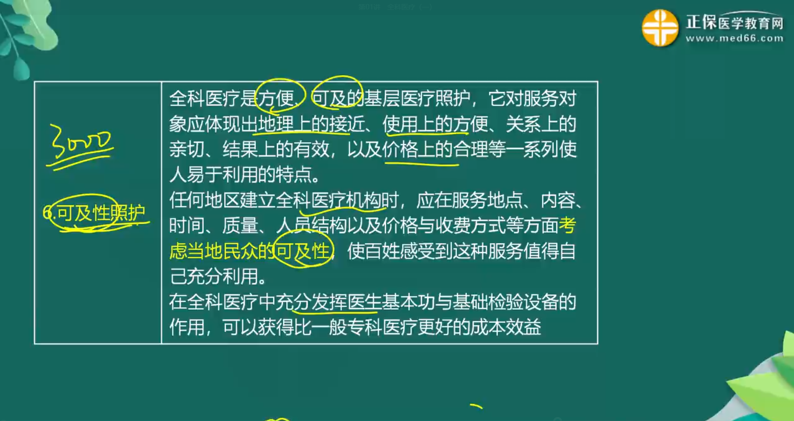 全科醫(yī)療知識(shí)點(diǎn)-4