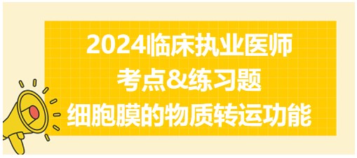 細(xì)胞膜的物質(zhì)轉(zhuǎn)運功能